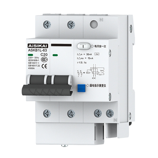 ASKB1L Series Leakage Protection MCB